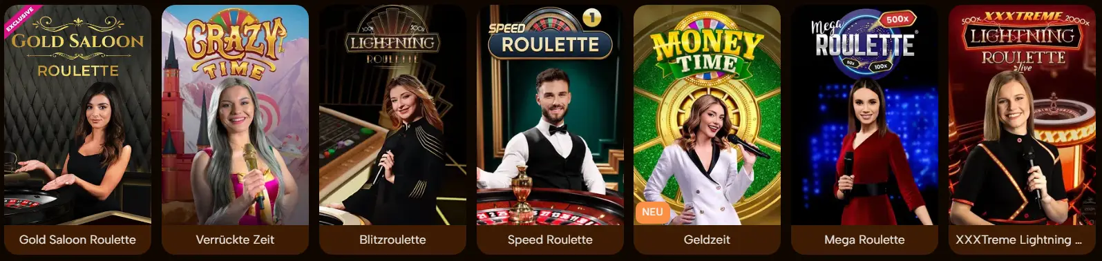 Strikerroomz DE Live-Casino